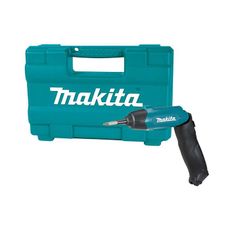 Parafusadeira a Bateria Dobrável Makita DF001DW 3.6V + Carregador Bivolt + 81 Acessórios + Maleta