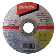 Disco de Corte Makita D-20002 para Inox 115mm