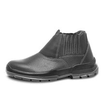 Bota de Segurança Elástica Fujiwara 90HEXTL200 Couro Biqueira de Aço