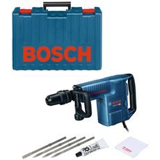 Martelo Demolidor Bosch GSH 11 E 1500W 25J EPTA + 4 acessórios + Maleta