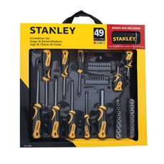 Conjunto Especial Stanley STHT70887M Com 49 Peças Bolsa de Nylon