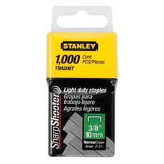 Grampos Stanley 3/8' TRA206T 1.000 Peças