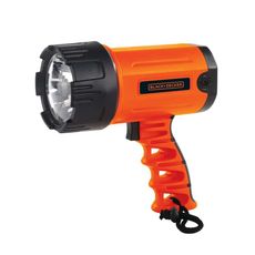 Farol Portátil De Led Black & Decker BSL100-BR Recarregável