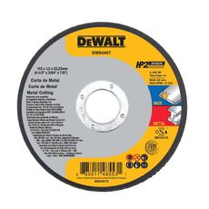 Disco de Corte Dewalt 4.1/2" DW84407 Hp12 Performance Superior