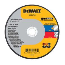 Disco de Corte Dewalt 7" DW84705 Hp12 Performance Superior