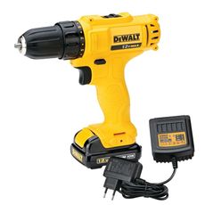 Parafusadeira/Furadeira a Bateria Dewalt 3/8" DCD700LC1-BR 12V Max* + Bateria + Carregador Bivolt