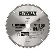 Lâmina Serra Esquadria Dewalt 12" DWA03240 100D Alumínio