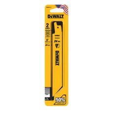 Lâmina para Serra Sabre Dewalt 6" DW4813-2 24 DPP Metal Cartela com 2 unidades