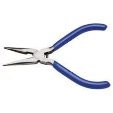 Alicate Meia Cana Tramontina Basic 5" em Aço Especial com Empunhadura em PVC Azul