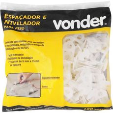 Espaçador e Nivelador Para Piso Vonder 1,0 mm