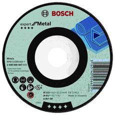 Disco de Desbaste Bosch V-Grinding 180x4,8mm Centro Deprimido