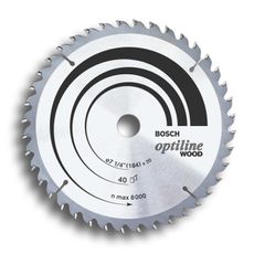 Disco de serra circular Bosch Optiline Wood ø210 furo de 5/8" espessura de 1,5mm 24 dentes