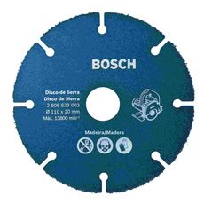 Disco de Corte Bosch Madeira para Serra-Mármore 110mm