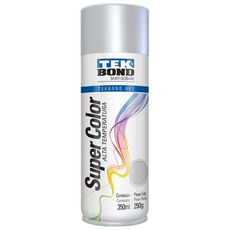 Tinta Aerosol Tekbond Aluminio Alta Temperatura 350 Ml/250G