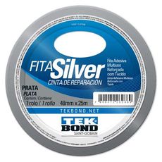 Fita Silver Tekbond Prata 48Mmx25M