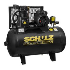 Compressor de Pistão Schulz Bravo CSL 10BR/100 110V/220V Monofásico