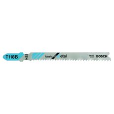 Lâmina de serra tico tico Bosch T118B Basic for metal - 5 unidades