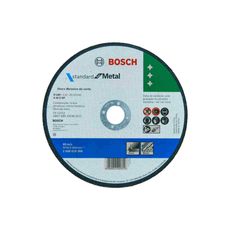 Disco de Corte Bosch Standard for Metal 180x1,6mm Centro Reto