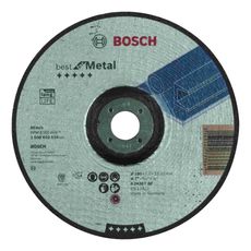 Disco de Desbaste Bosch Best for Metal 180x7,0mm Centro Deprimido