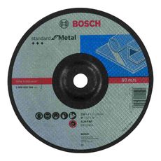 Disco de Desbaste Bosch Standard for Metal 230x6,0mm Centro Deprimido