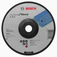 Disco de Desbaste Bosch Standard for Metal 180x6,0mm Centro Deprimido