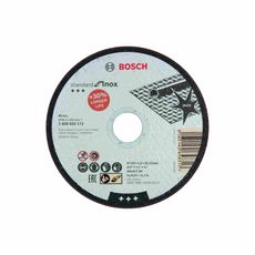 Disco de Corte Bosch Standard for Inox 125x1,6mm Centro Reto