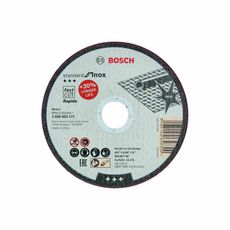 Disco de Corte Bosch Standard for Inox 125x1,0mm Centro Reto