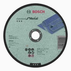 Disco de Corte Bosch Standard for Metal 180x3,0mm Centro Reto