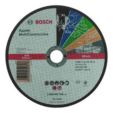 Disco de Corte Bosch MultiConstruction 180x1,6mm Centro Reto