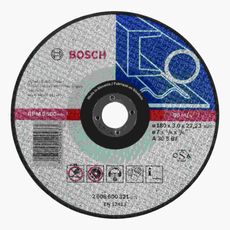 Disco de Corte Bosch Expert for Metal 180x3,0mm Centro Reto