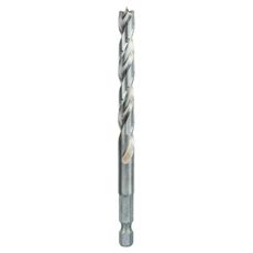 Broca para Madeira Bosch 3 Pontas de Aço Rápido 8,0mm (encaixe hexagonal 1/4")
