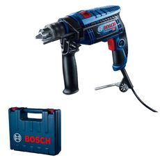 Furadeira de Impacto Bosch 1/2" GSB 13 RE 650W + Maleta