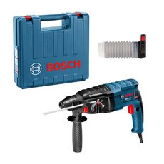 Martelo Perfurador Rompedor Bosch GBH 2-24 D 820W 2,7J EPTA + Coletor de Pó + Maleta