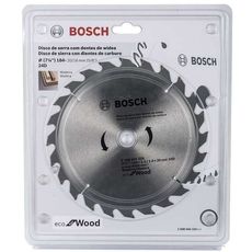 Disco de serra Circular Bosch Ecoline ø184 furo de 20mm espessura de 1,4mm 24 dentes