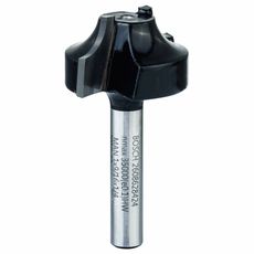 Fresa de perfilar E Bosch 1/4" R1 6,3mm D 25,4mm L 14mm G 46mm