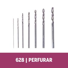 Kit de Brocas de Aço Rápido Dremel 7 Peças 628