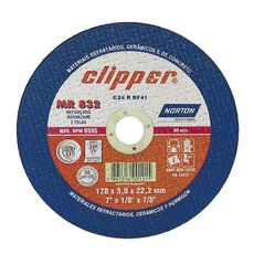 Disco de Corte Norton Clipper MR832 180x3,0x22,23mm