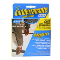 Fita Antiderrapante Norton Preta 50mmx20m