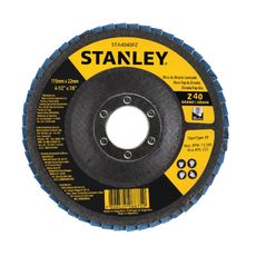 Disco Flap Fibra Stanley 4-1/2" x 7/8" Z 40 STA4040FZ