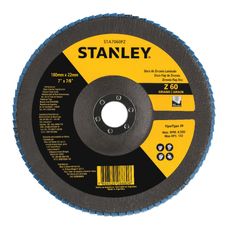 Disco Flap Fibra Stanley 7" x 7/8" Z 60 STA7060FZ