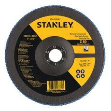 Disco Flap Fibra Stanley 7" x 7/8" Z 80 STA7080FZ