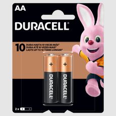 Pilha AA Duracell Alcalina 2 Unidades