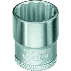 Soquete Estriado 24mm Gedore Encaixe 3/8" D30