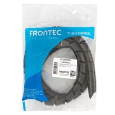 Tubo Espiral PE Preto Frontec 1/4 1m