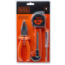 Kit De Ferramentas Black & Decker BD80291-840 4 peças