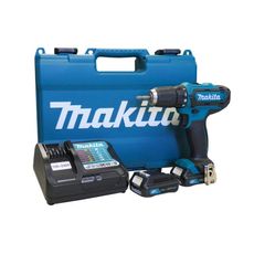 Parafusadeira/Furadeira a Bateria Makita 3/8"12V DF331DWYE + Carregador + 2 Baterias e Maleta