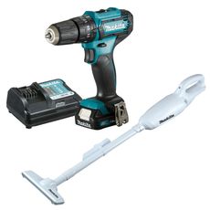 Kit Combo Makita Parafusadeira/Furadeira de Impacto HP333 + Aspirador de Pó CL106