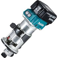 Tupia a Bateria Makita 6/8mm DRT50RMJX2 + 2 Baterias + Carregador + 3 Bases e Maleta