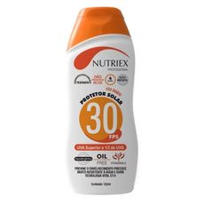 Protetor Solar FPS 30 Nutriex UVA UVB Profissional 120ml