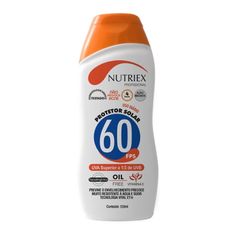 Protetor Solar FPS 60 Nutriex UVA UVB Profissional 120ml